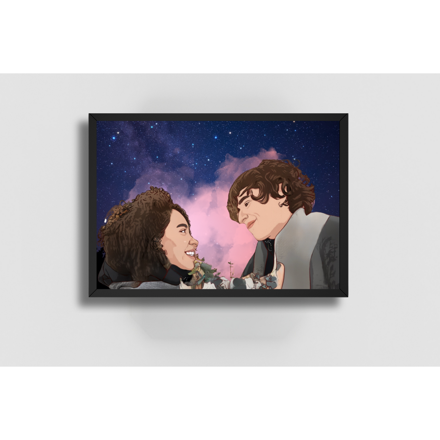 Couple Art - Starry Night Sky