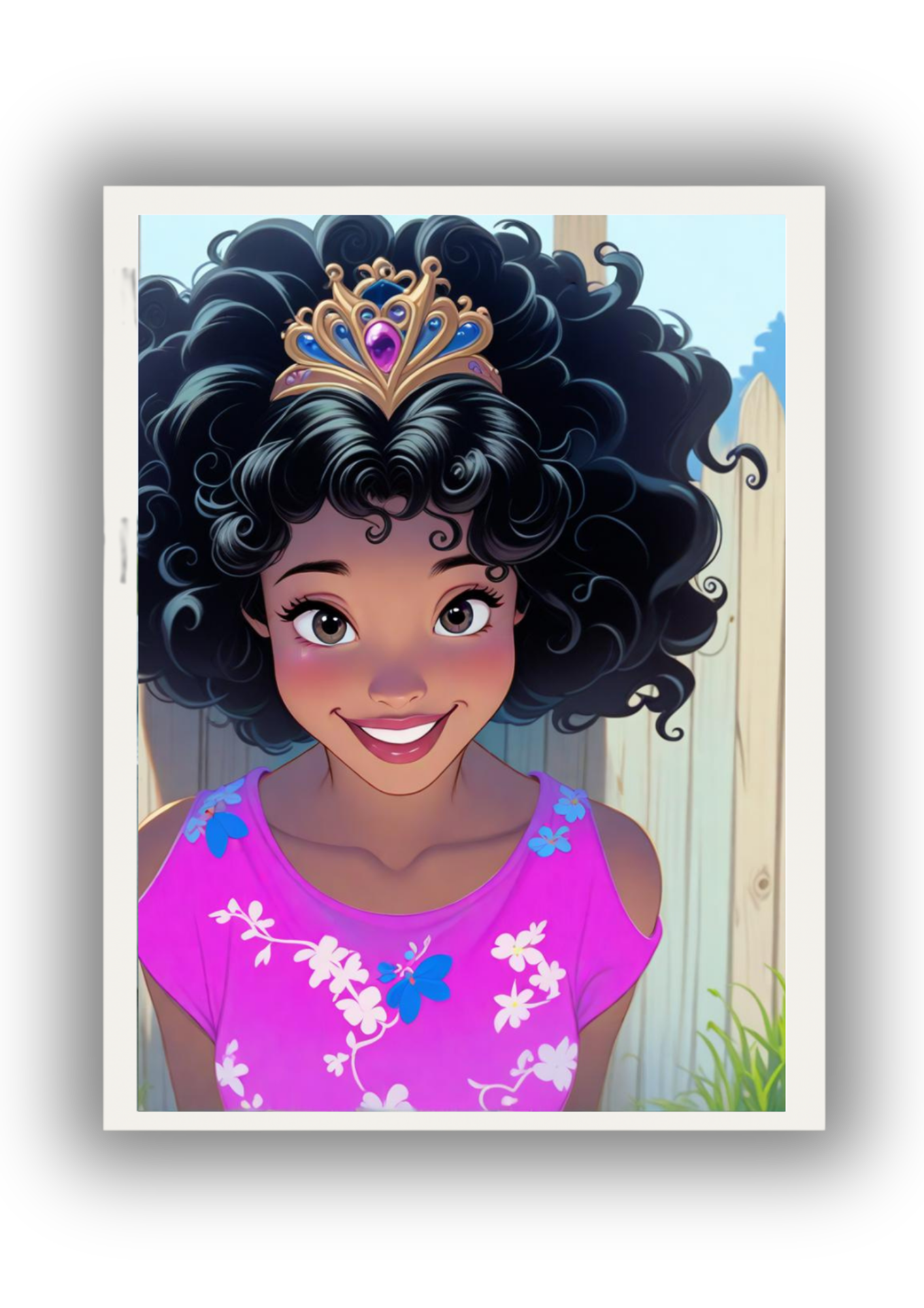 Kids Portrait - Disney Princess / Prince Style